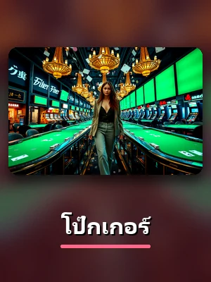 โต๊ะโป๊กเกอร์สดของ SS168 ดีลเลอร์จริง